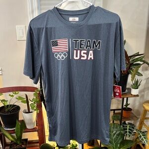 Team USA boys Gray t Shirt size 18/20